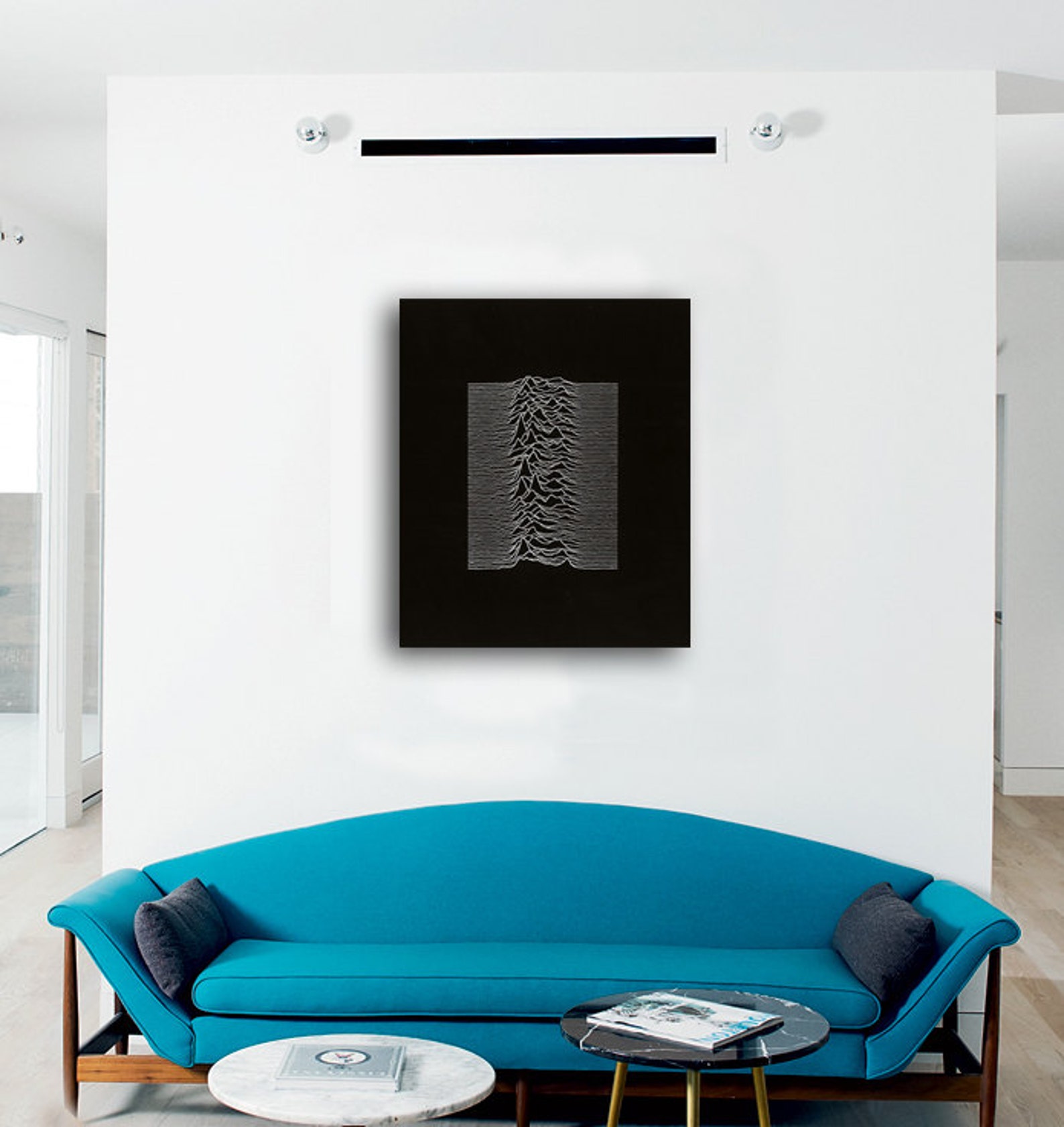 Radio Waves From Pulsar CP 1919 Used by Joy Division Poster. - Etsy