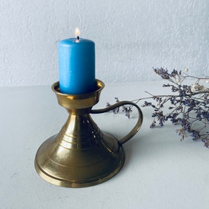 Brass candle holder