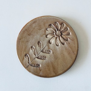 Old ceramic trivet