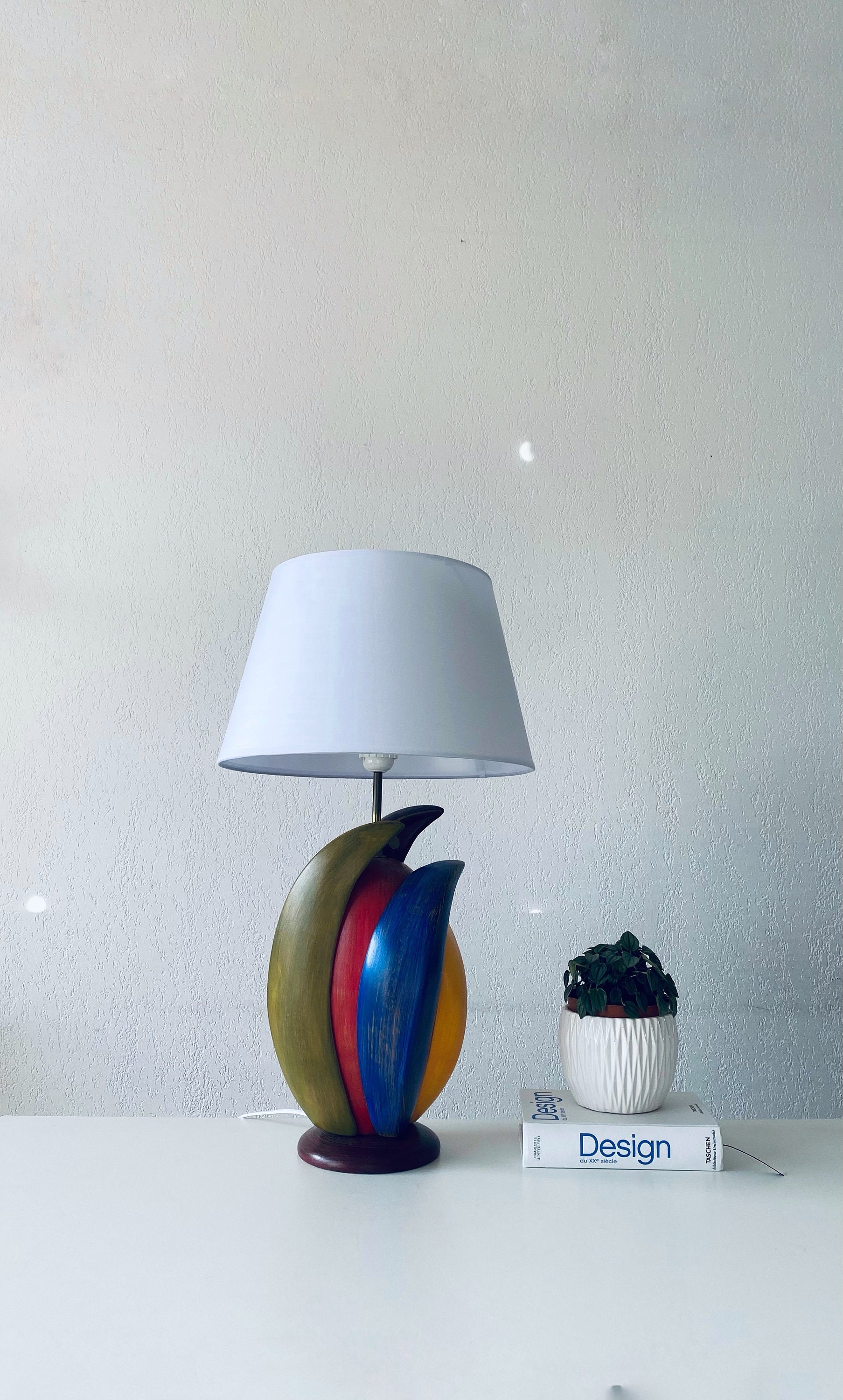 Grande Lampe Colorée