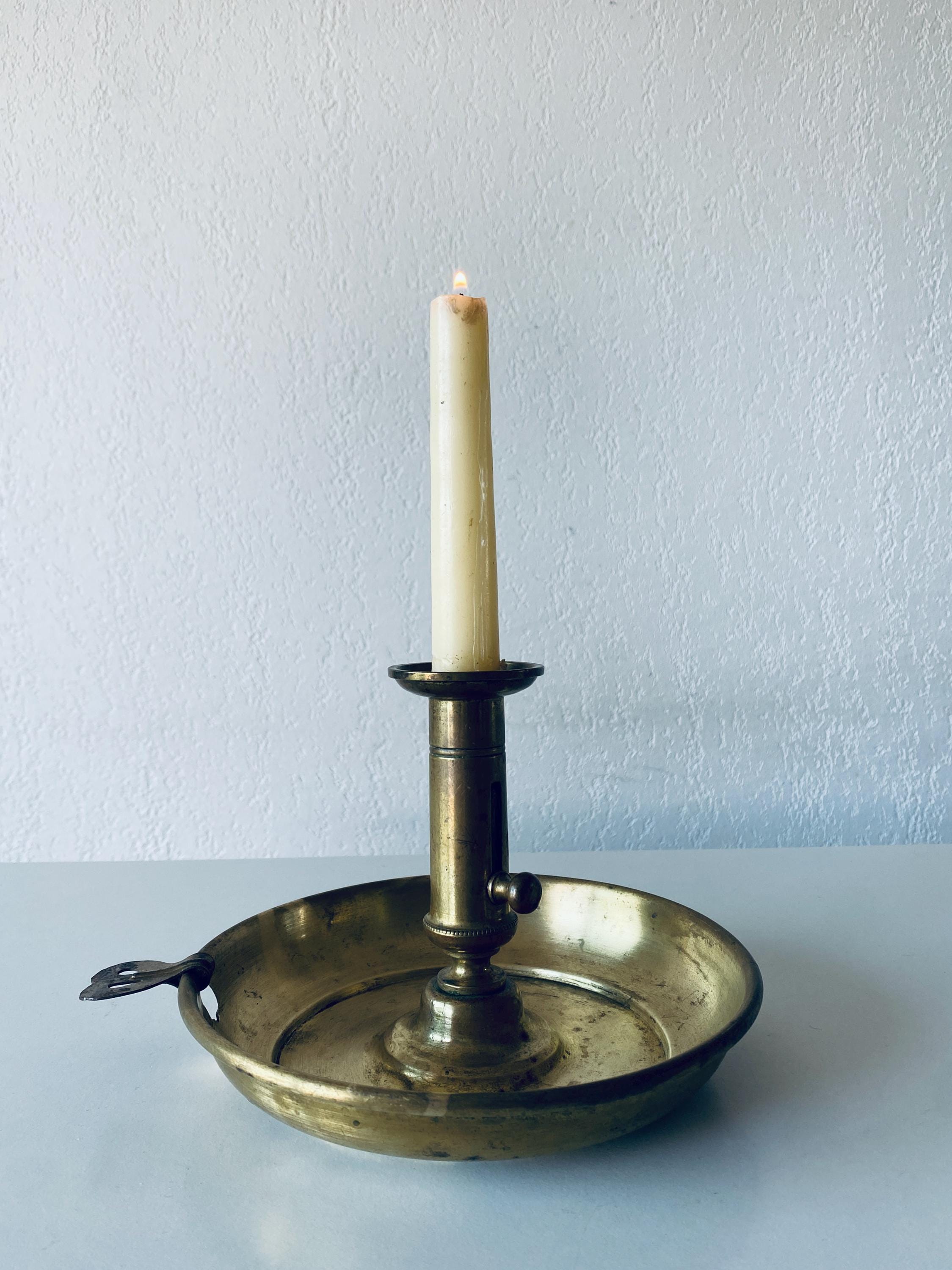 Old Brass Candle Holder - Etsy Old Brass Candle Holder - Etsy