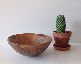 Hand-carved wooden farm bowl, farm bowl in hand-car end Wood, vintage easter sneakers