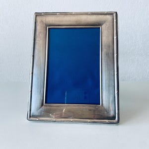 Silver plated photo frame