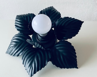 Lámpara de pared o plafón diseño italiano flor vintage, Masca