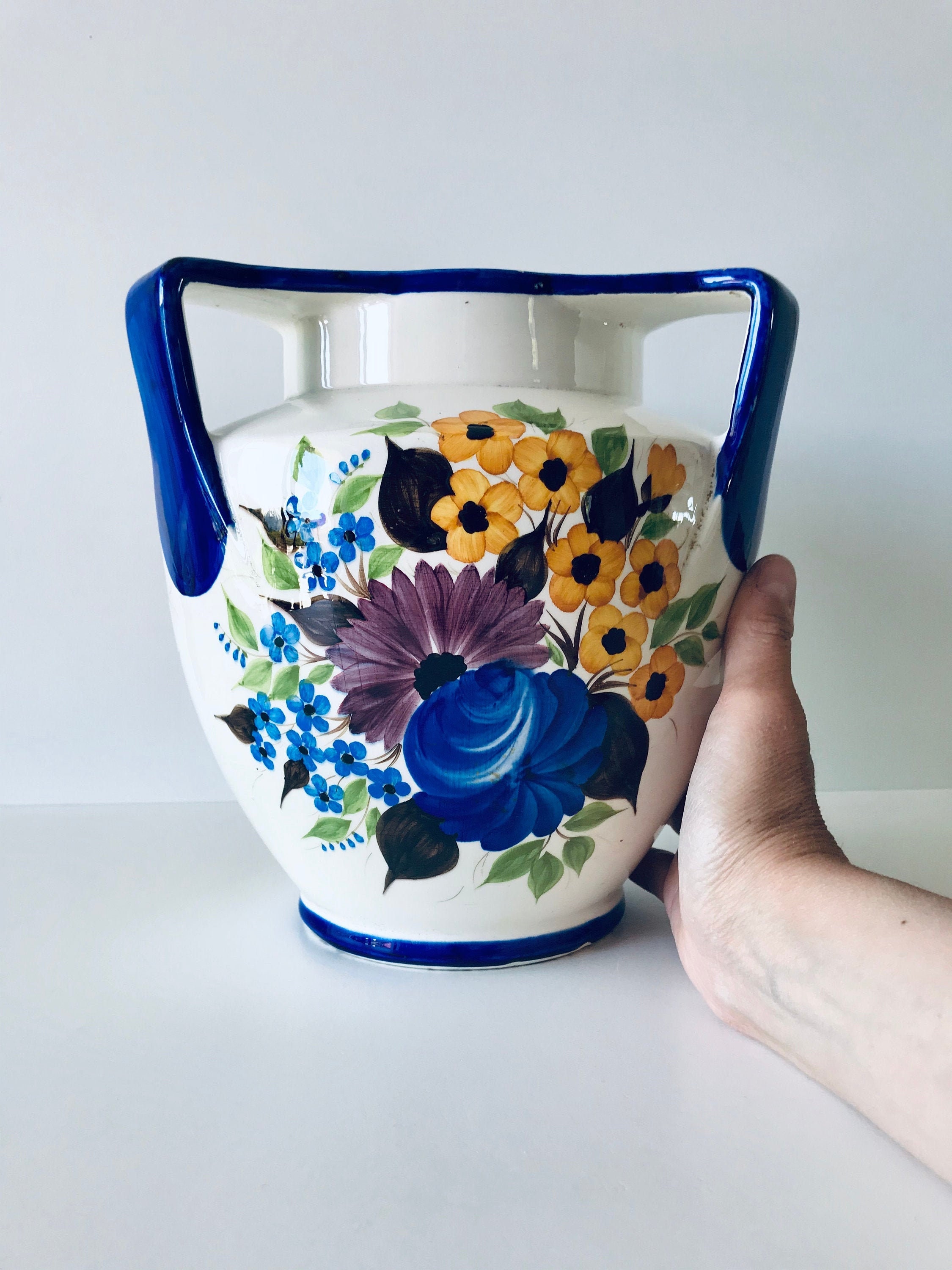 Vase Ancien Italien Signé Galvani