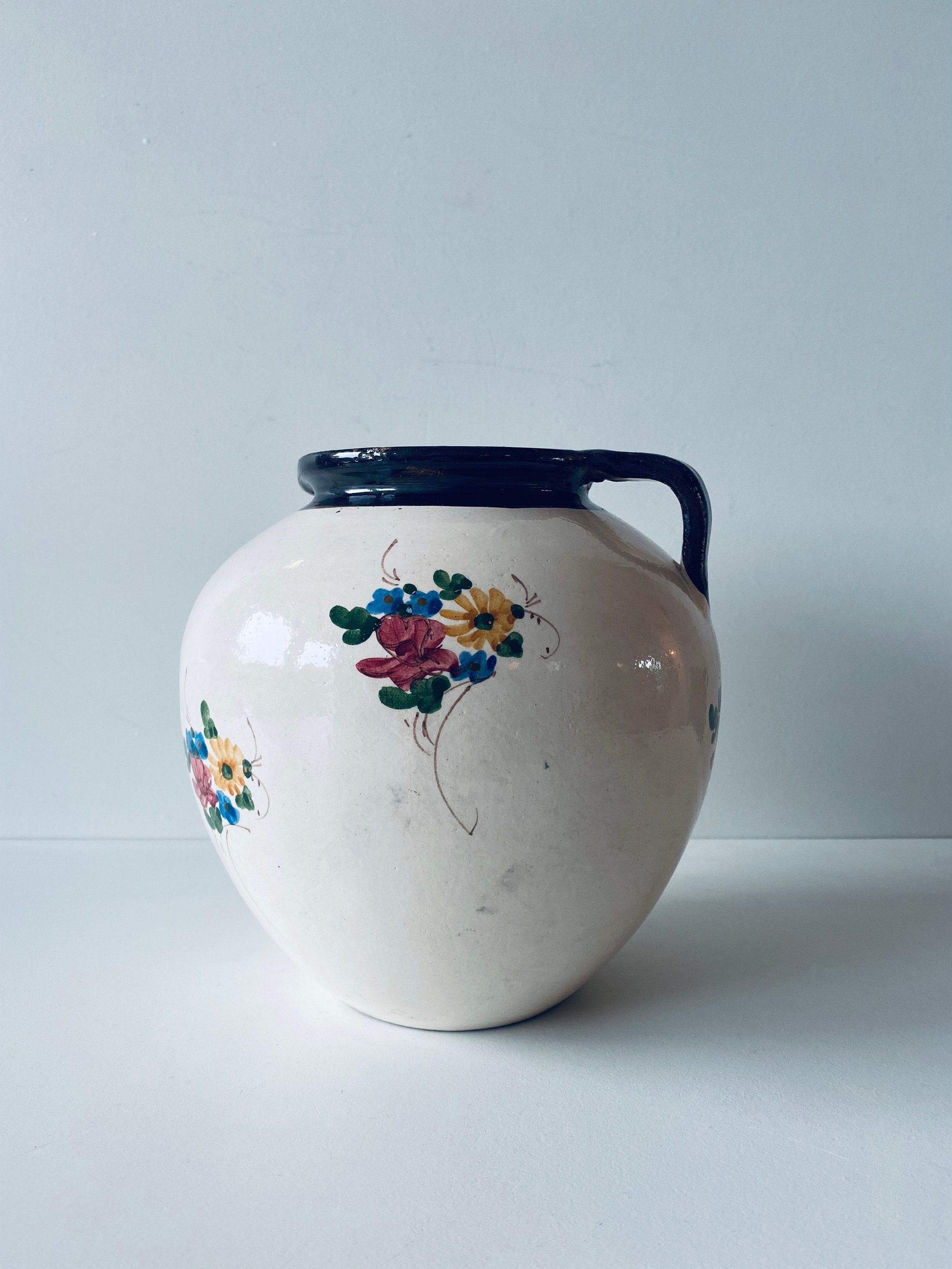 Vase Ancien Signé Jérôme Massier Vallauris