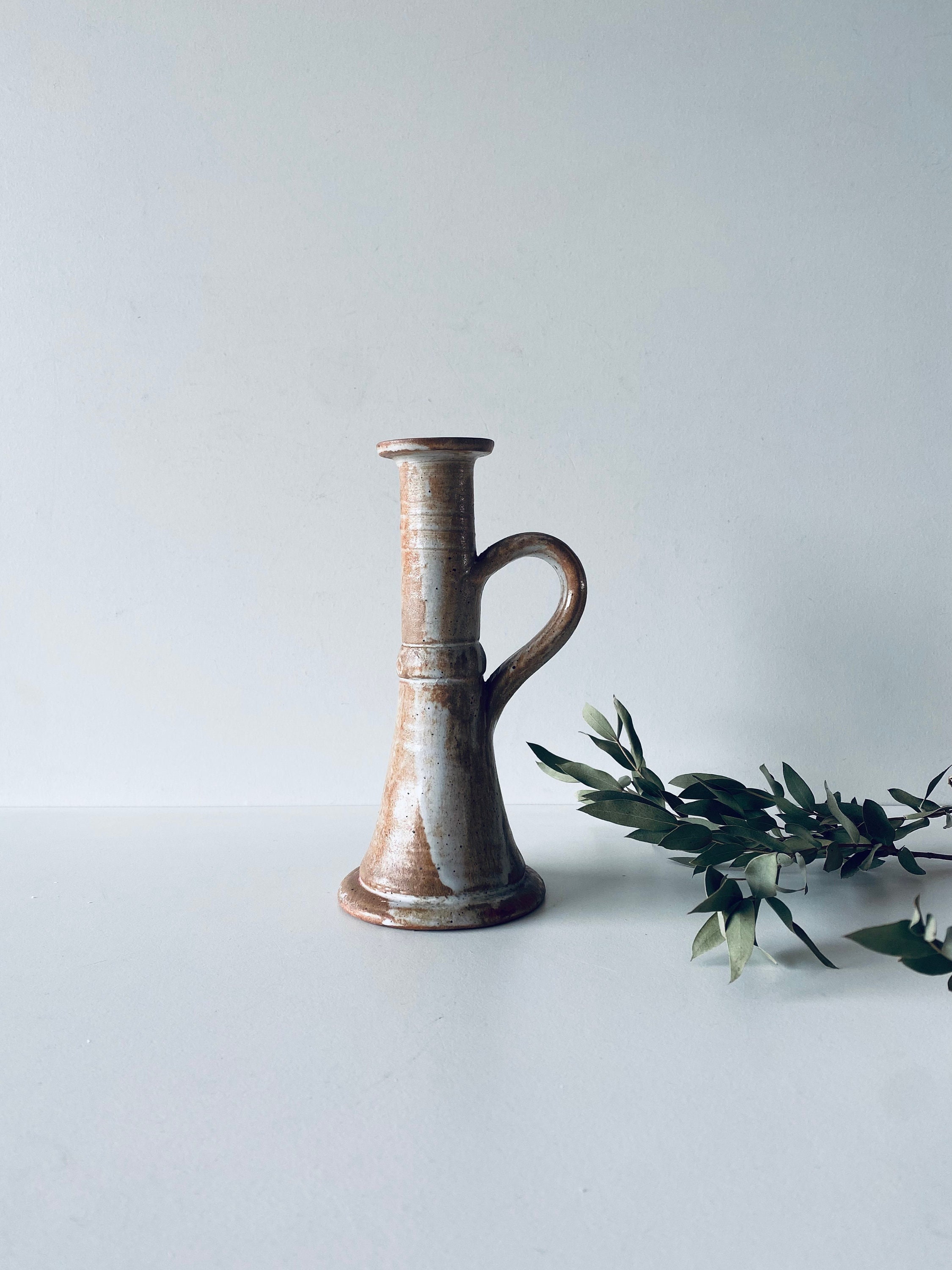 Bougeoir Ancien en Grès