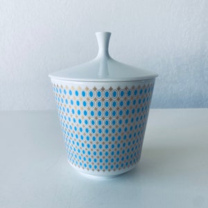 Bonbonnière vintage en porcelaine estampillée Heinrich