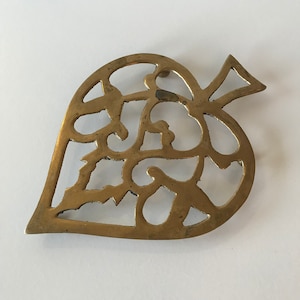 Brass &quot;Ace of Spades&quot; dish
