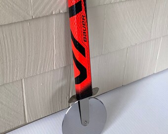 BAUER Hockey Stick PIZZA Cutter-FREE Shipping in U.S.