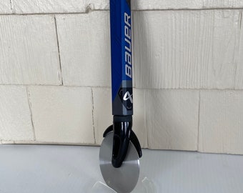 BAUER Hockey Stick Pizza Cutter-Free Shipping in U.S.