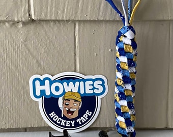 HOCKEY Lace KEY CHAIN (with Bottle Opener) - Free Shipping in U.S.