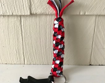 HOCKEY Lace Bottle Opener & KEY CHAIN-Free Shipping in U.S.