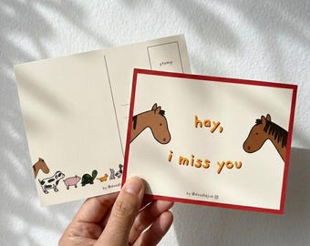 Punny Farm-themed Postcards (3-pack)