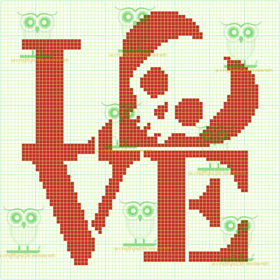 Skull Love Graph C2c Graphghan Crochet Throw Blanket C2c Pdf Etsy Skull Love Graph C2c Graphghan Crochet Throw Blanket C2c Pdf Etsy