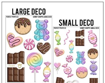 Candy Shoppe Deco Sticker Sheet