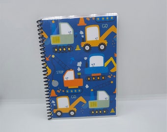 Construction Reusable Sticker Book