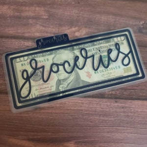 Tabbed Laminated Cash Envelope