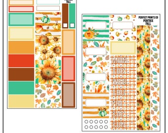 Fall Pentrix/Academic Planner Sticker Kit