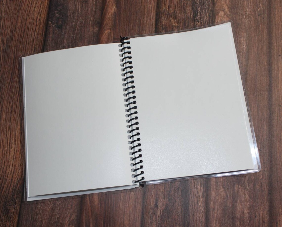 Composition Notebook Style Reusable Sticker Book - Etsy