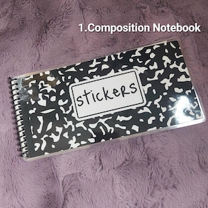 To Go Reusable Sticker Books