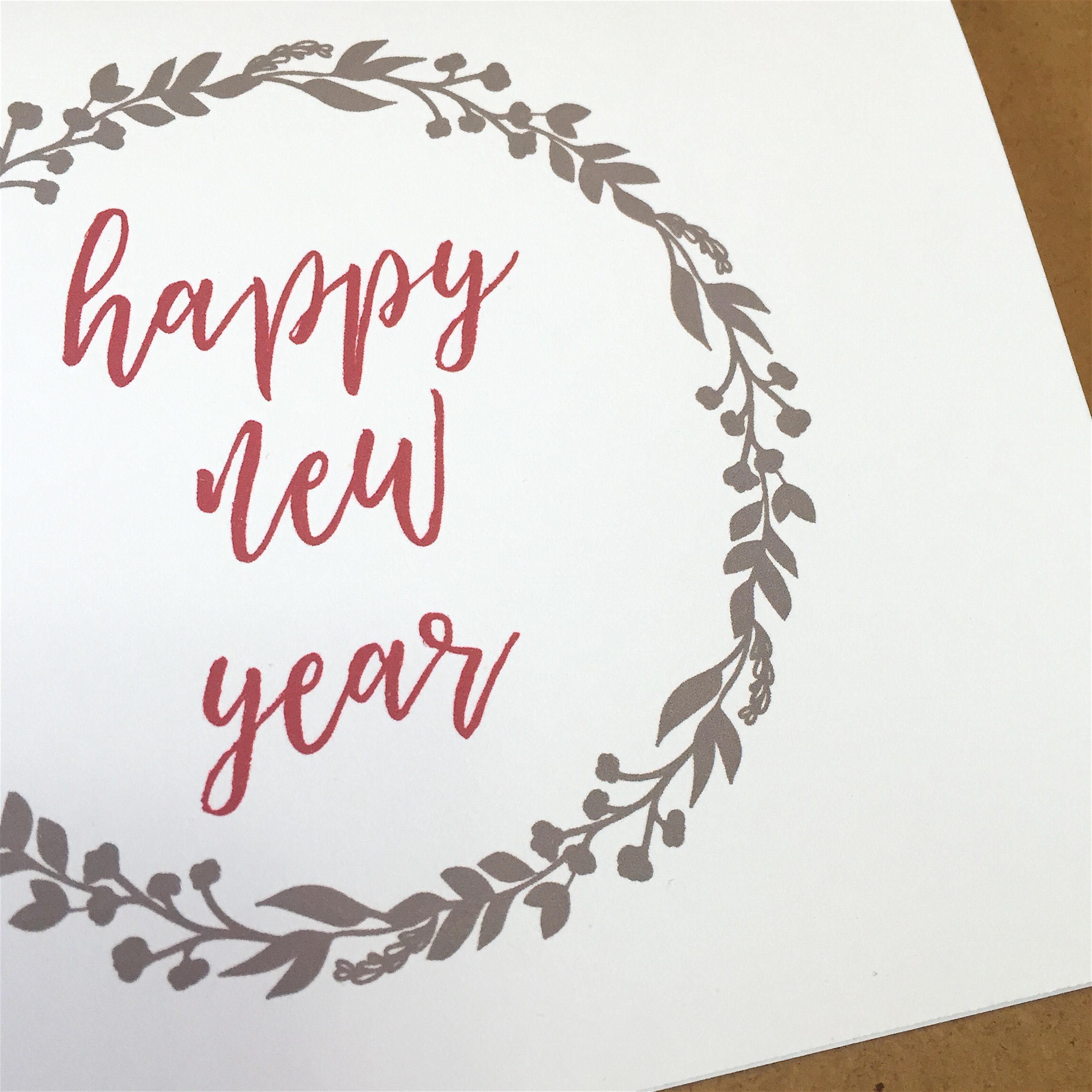 New Years Card New Years Eve Happy New Year Card Set New - Etsy