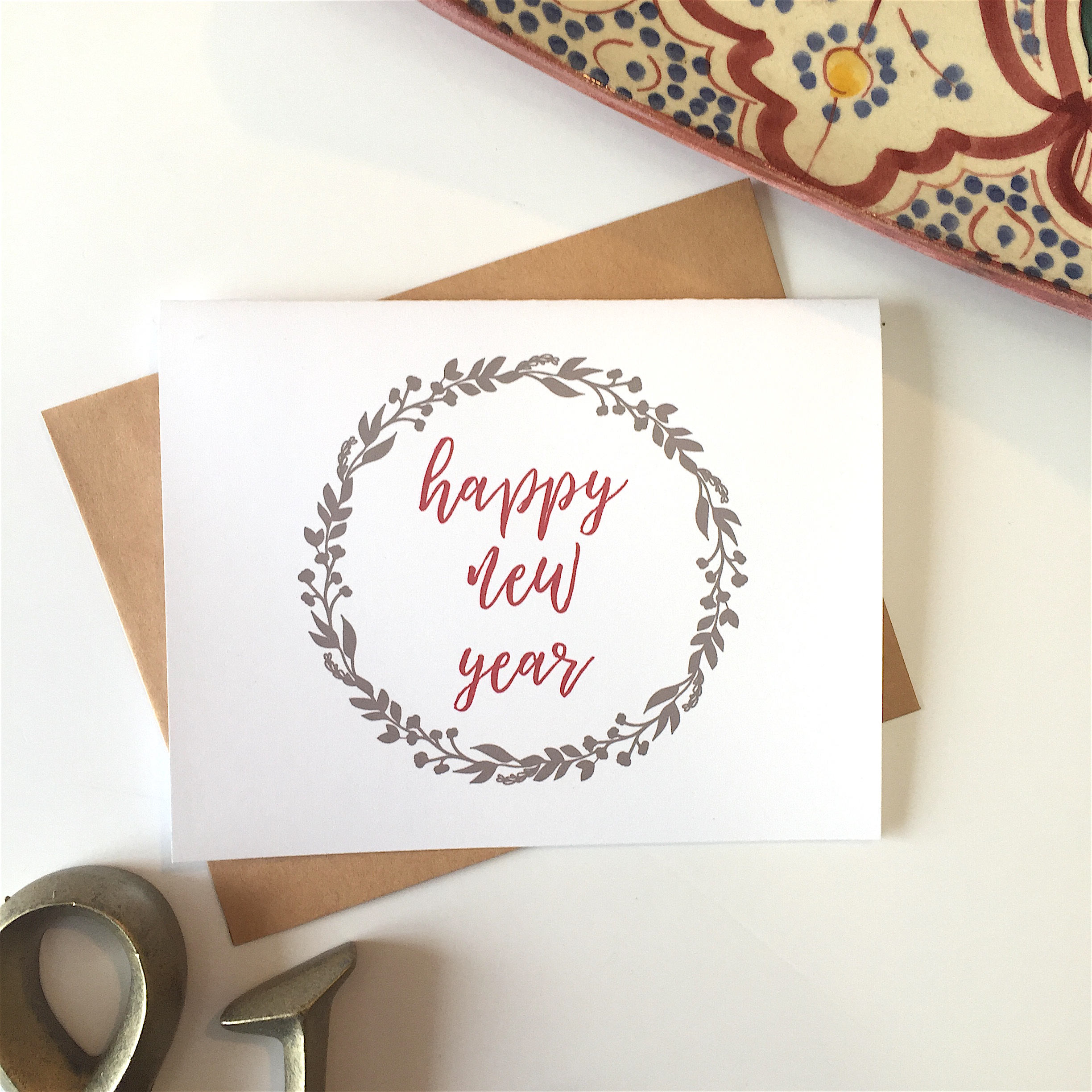 New Years Card New Years Eve Happy New Year Card Set New - Etsy