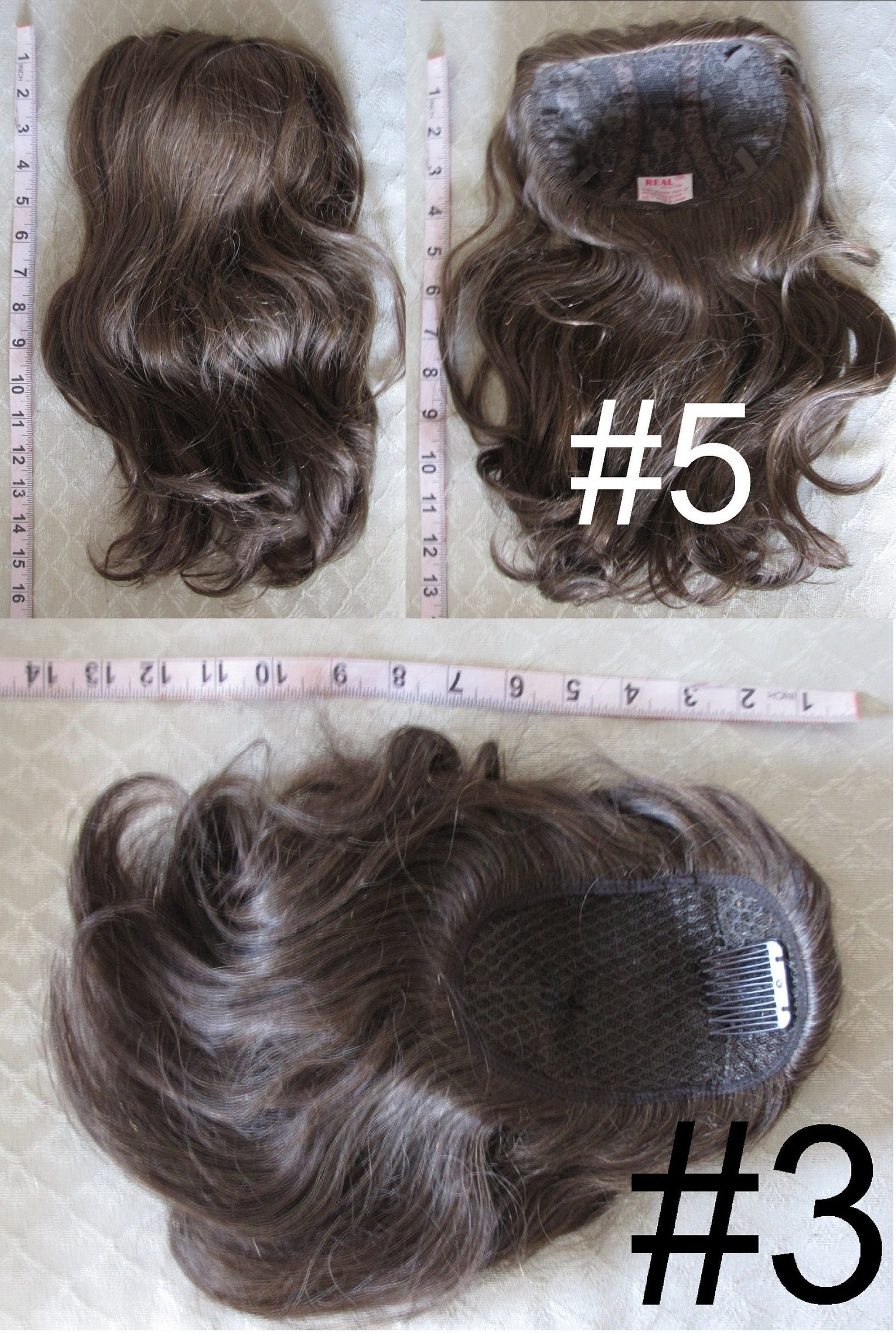 Vintage Human Hair Falls Cascades Wig. New Old Stock Etsy