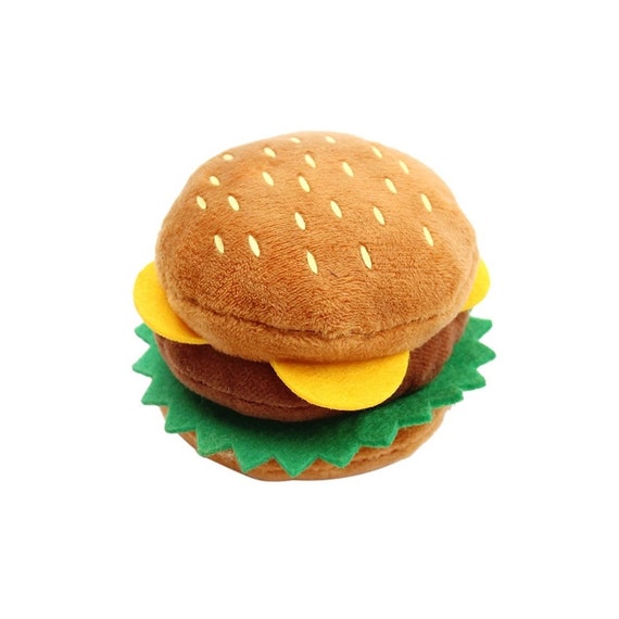 cheeseburger plush