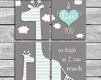 uptown giraffe bedding