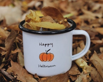 Happy Halloween Mug / Pumpkin Camp Mug