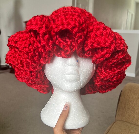 Crochet Ruffle Hat - Etsy display picture 3