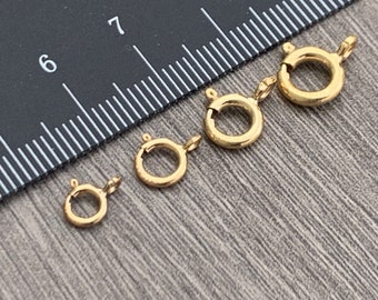 14K Gold Filled Large 20x38mm Rectangle Lobster Clasp for Necklace Bracelet Jewelry Making Supplies Chain Findings Micro Pave Clasp
