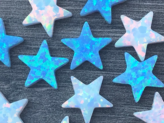 10mm Star OPAL Charm Pendant Wholesale Lot flat With Side Holes Jewelry Making Qty Discounts White or Light Blue Opal Star Charm Etsy Canada