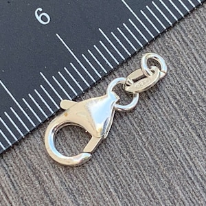 Sterling Silver Lobster Clasp / Lobster Claw /trigger Clasp With 925 ...