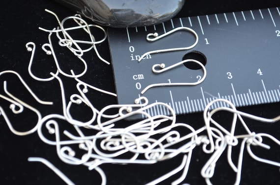 50 X 0,925 Gestempelter Sterlingsilber-Ohrring, Französischer