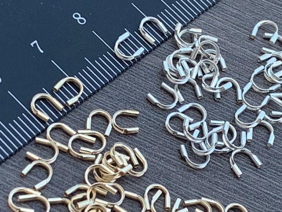 Sterling Silver Wire Protector Thimble: 14kt Gold Filled Wire Guard