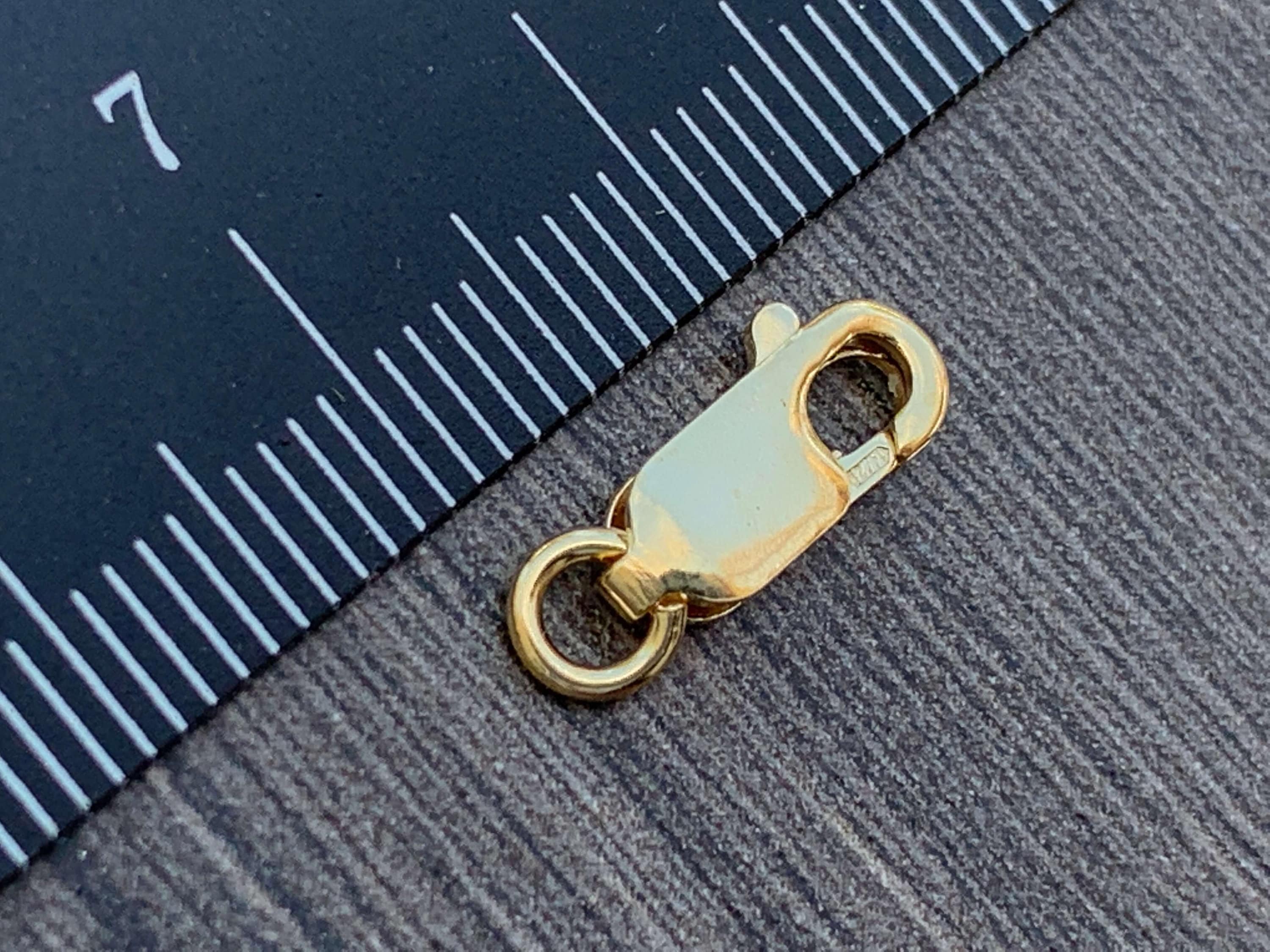 Gold Filled Lobster Trigger Clasp 10mm or 12mm With Open Jump Etsy