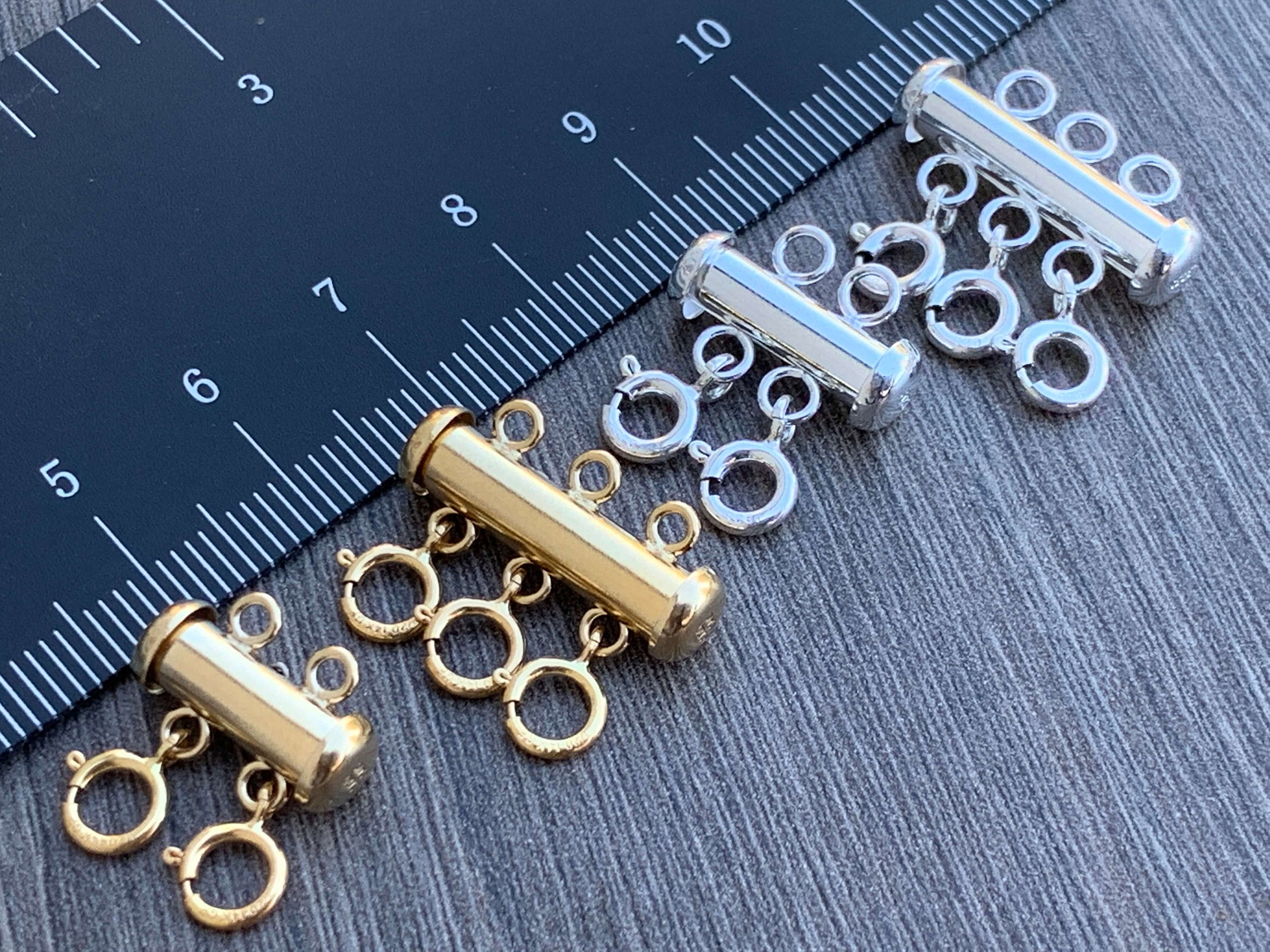 14/20 Gold Fill Multi Strand Clasp- Jewelry Findings. Multi Strand  Connector, Gold Fill Findings