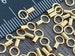 1mm and 1.4mm Crimp End Caps 14KT GOLD FILLED- to finish 0.5mm - 1.2mm leather cord, bead chain, snake chain-Ships out from USA 