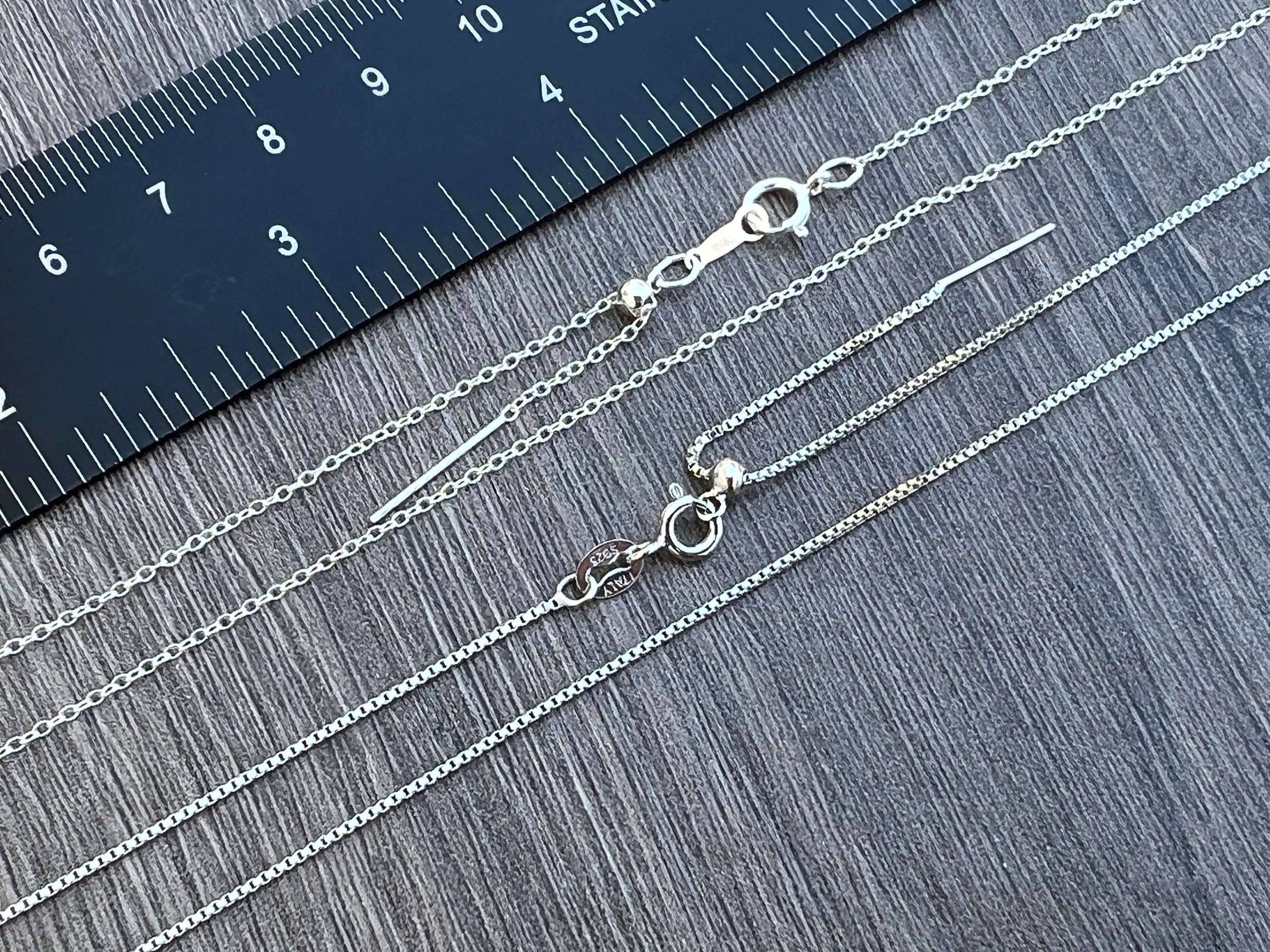 Sterling silver add a bead chain discount