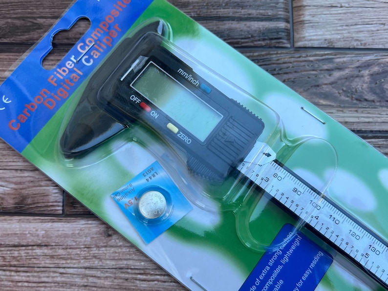 Digital Caliper: Measures Beads, Chains - Mm/inch - Etsy