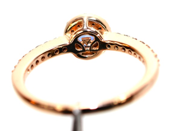 LeVian Natural Ceylon Sapphire & Diamond Ring 14K… - image 6