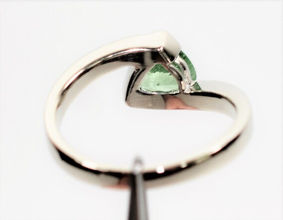 Certified Natural Tsavorite Garnet Ring 14K Solid… - image 7