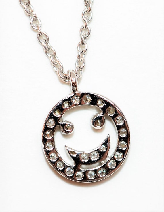 Designer Dev Valencia Natural Diamond Necklace 18… - image 5