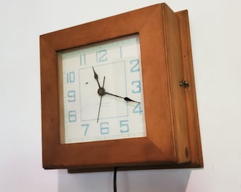 Seth Thomas Electric Wall Clock Manual Start 1930s