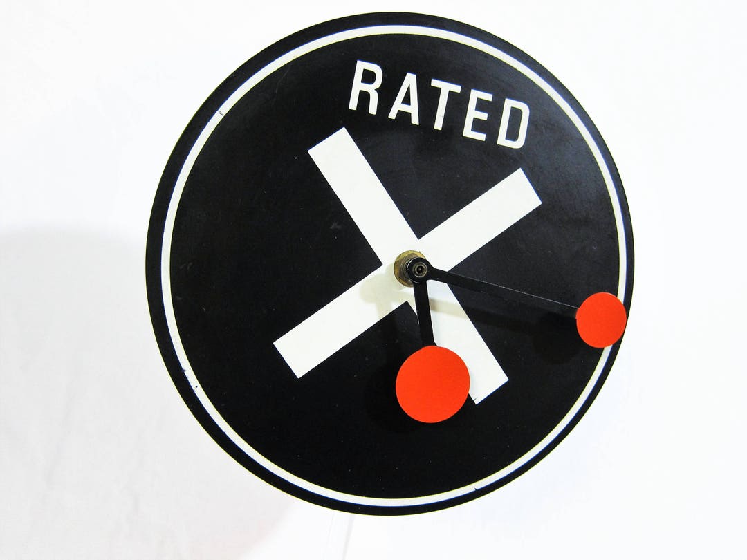 Westclox Lolliclock censored Transistor Battery 1970s Mod Pop Clock Etsy