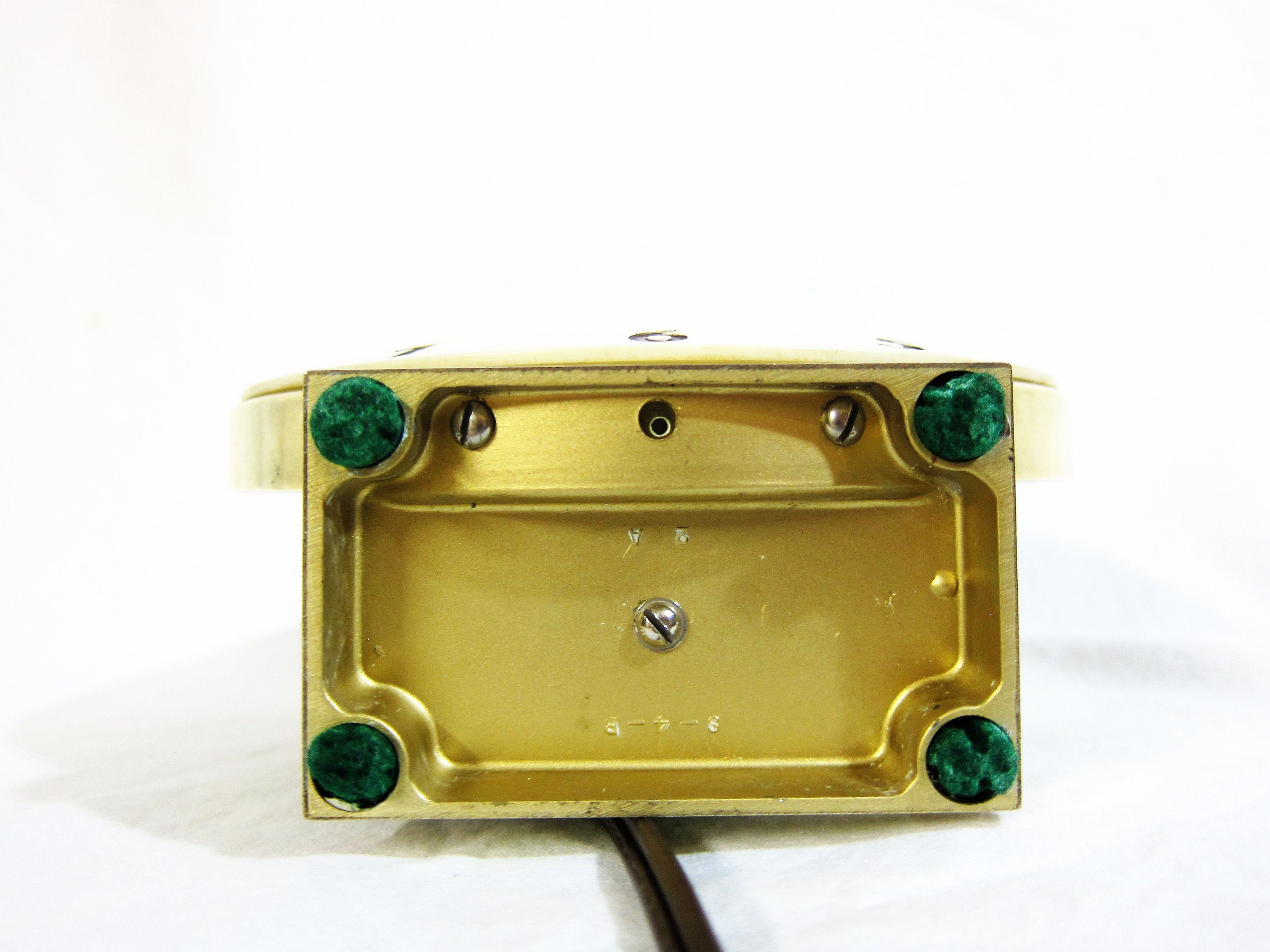 Westclox Pittsfield Art Deco electric alarm clock 1939