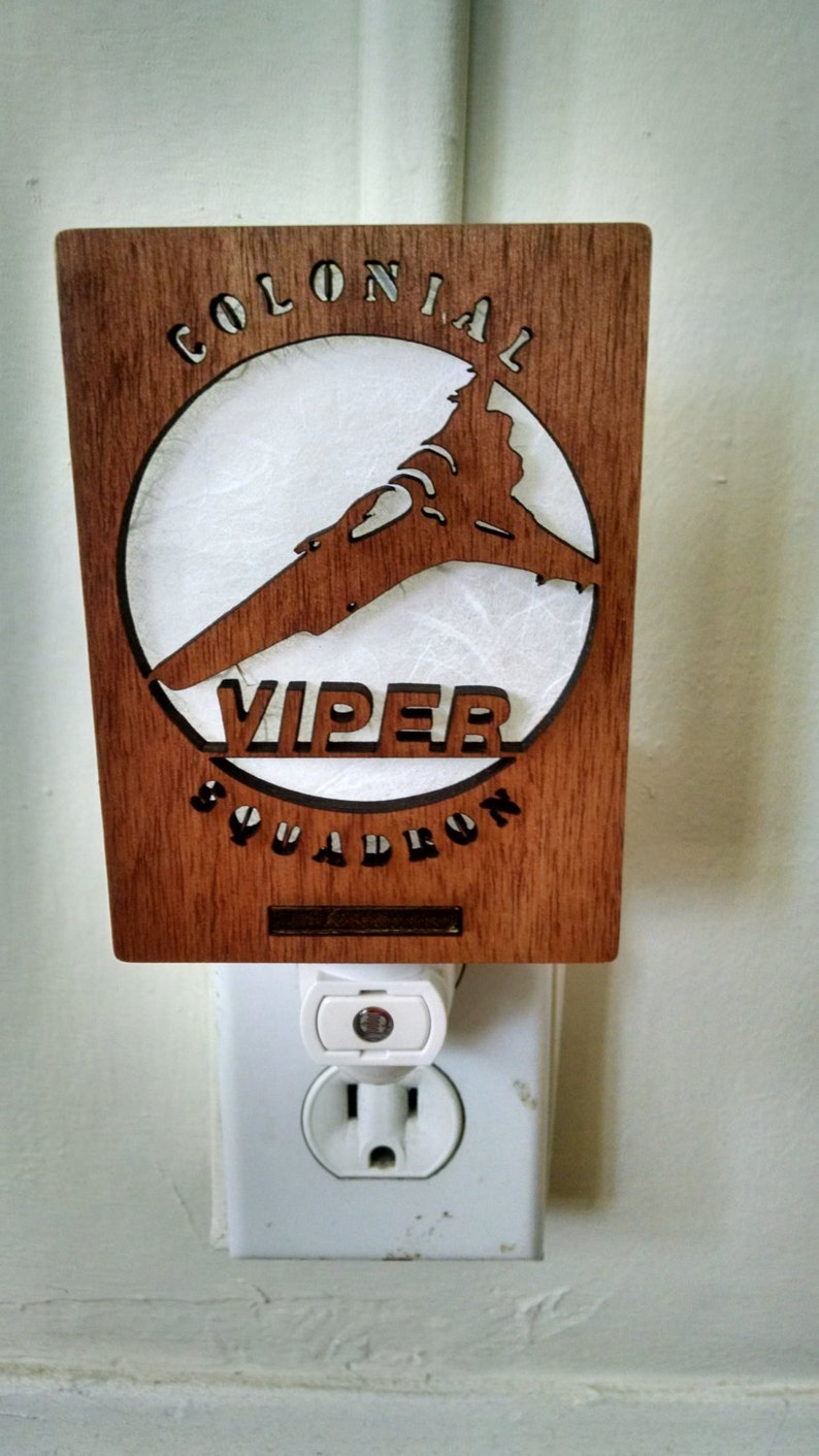 BattleStar Galactica Viper Squadron Night Light