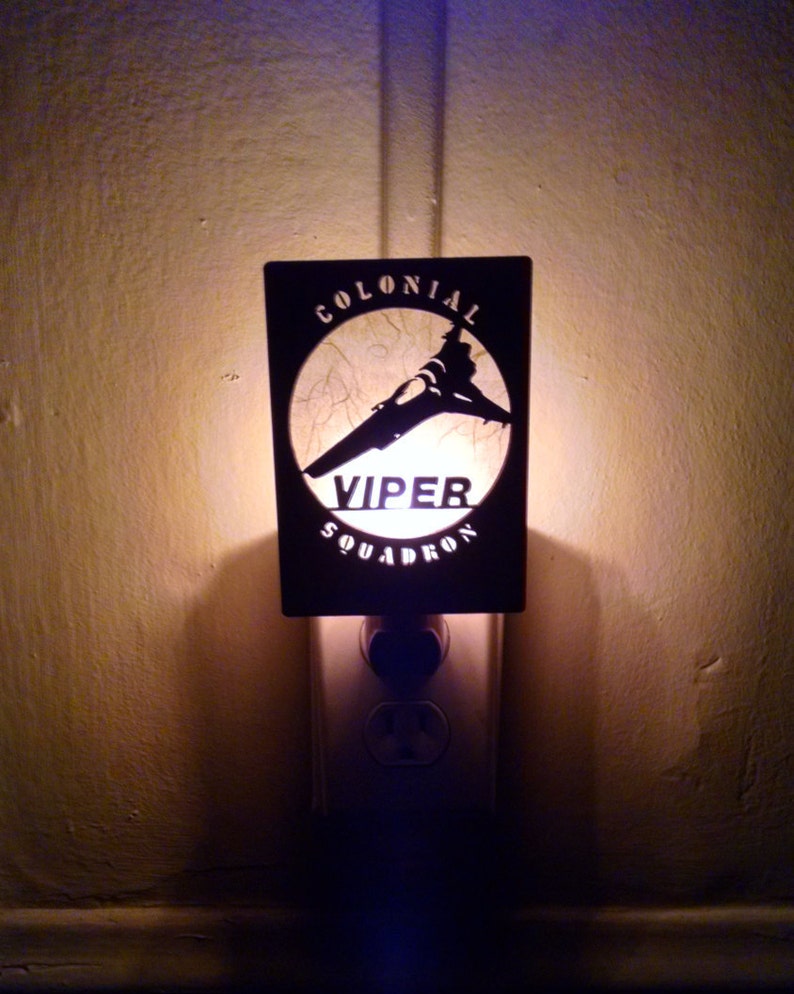 BattleStar Galactica Viper Squadron Night Light